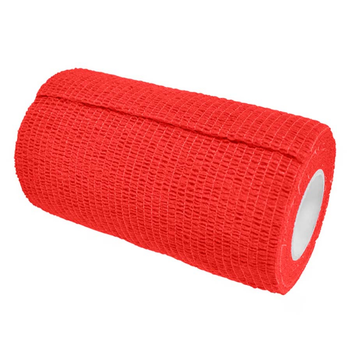 Bandage auto-adhésif Flex HS Élastique Rouge dans le groupe Produits de soins / Soins des blessures & onguents / Pansements pour plaies chez Equinest (602962RE)