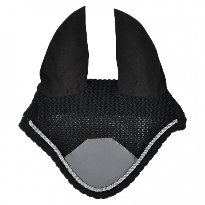 Bonnet HS Réflex Noir/Argent dans le groupe Équipement cheval / Bonnet cheval chez Equinest (603113BASI)