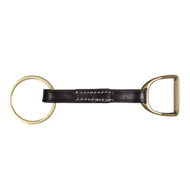 Porte-clés HS Stigbygel Marron/Or dans le groupe Vêtements d'équitation / Accessoires chez Equinest (603394BAGO)