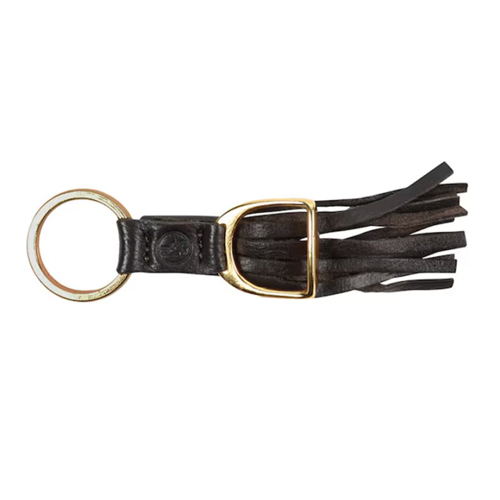 Porte-clés HS Tassle Stigbygel Marron/Or dans le groupe Vêtements d'équitation / Accessoires chez Equinest (603518GD)