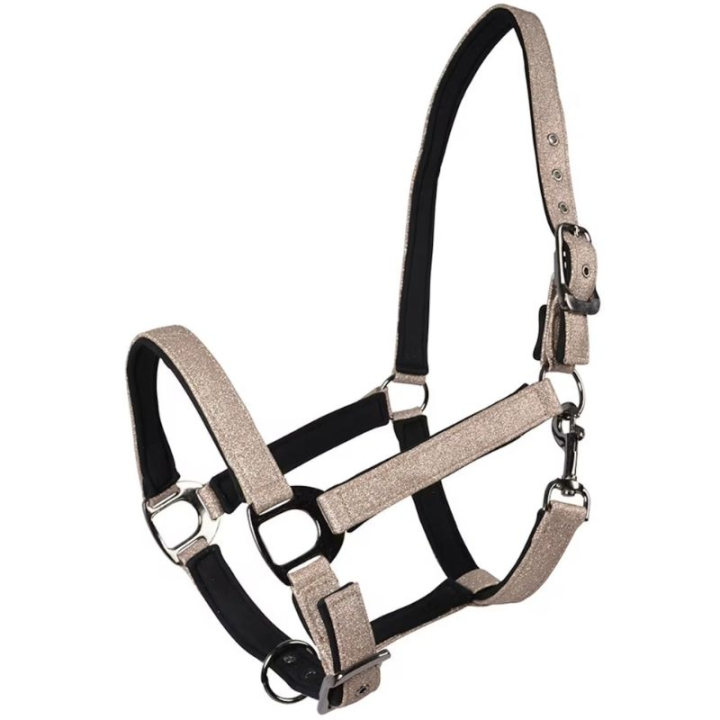Licol HS Tindra Or dans le groupe Équipement cheval / Licols / Longes en tissu et en nylon chez Equinest (603610GD_r)