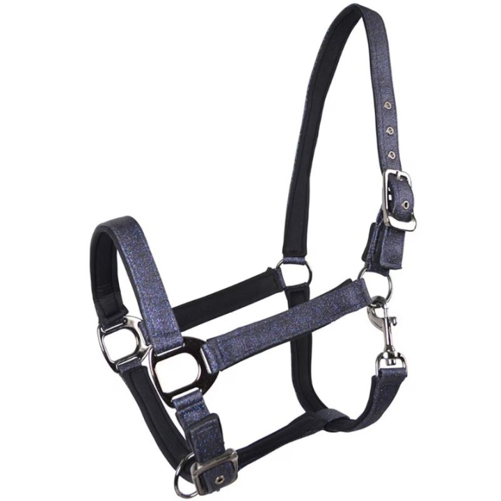 Licol HS Tindra Bleu Marine dans le groupe Équipement cheval / Licols / Longes en tissu et en nylon chez Equinest (603613NA_r)