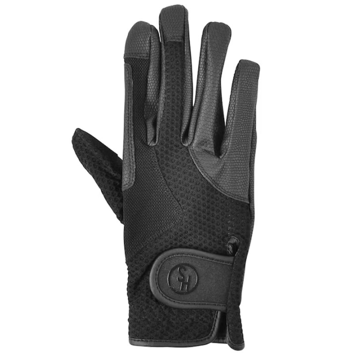 Gants d'équitation HS Air Touch Noir dans le groupe Vêtements d'équitation / Gants chez Equinest (603826BA_r)