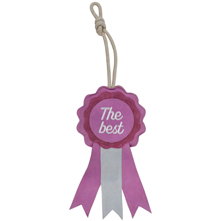 Jouet pour cheval HS Cocarde de Prix The Best Rose dans le groupe Écurie & Pré / Jouets pour chevaux chez Equinest (604084PI)