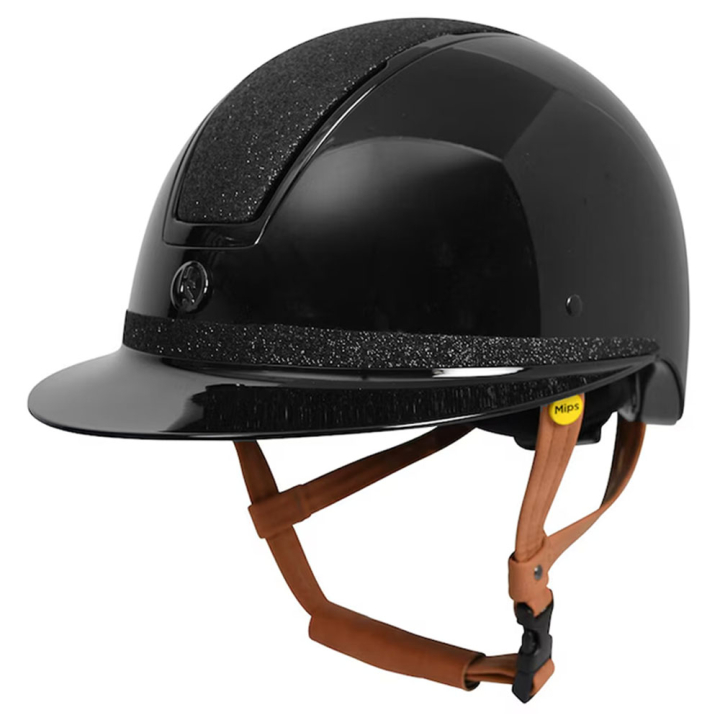 Casque d'équitation HS MIPS Vision Shiny Star Noir dans le groupe Équipement d'équitation / Casque d'équitation / Casques MIPS chez Equinest (604246BA_r)