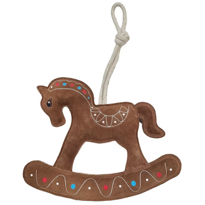 Jouet pour Cheval HS Cheval en Pain d'Épices en Daim dans le groupe Écurie & Pré / Jouets pour chevaux chez Equinest (604291BR)