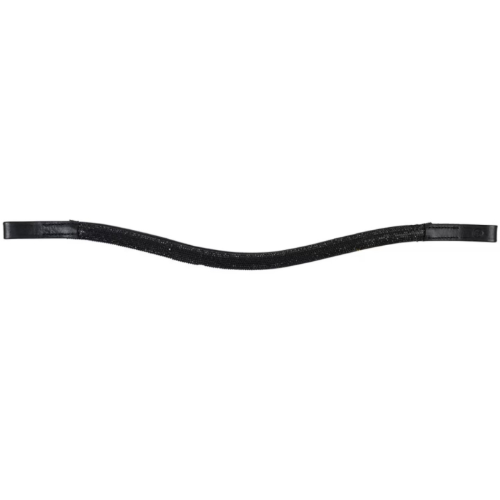 Frontal HS Glitter Noir dans le groupe Équipement cheval / Briderie & Frontaux / Frontaux chez Equinest (604380BA_r)