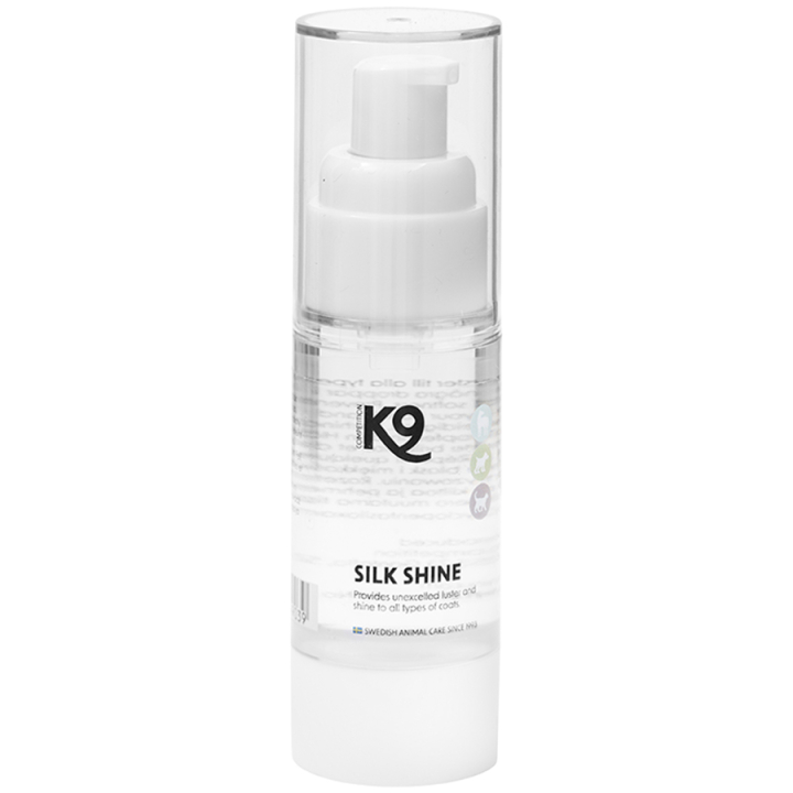 Gouttes de brillance pour pelage Silk Shine 30ml dans le groupe Produits de soins / Soin du pelage / Brillant pour le pelage chez Equinest (604450-30)