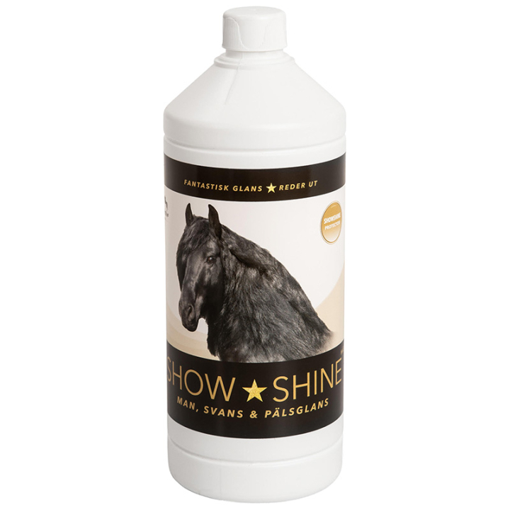 Brillance du pelage Show Shine 1L dans le groupe Produits de soins / Soin du pelage / Brillant pour le pelage chez Equinest (605001-1)