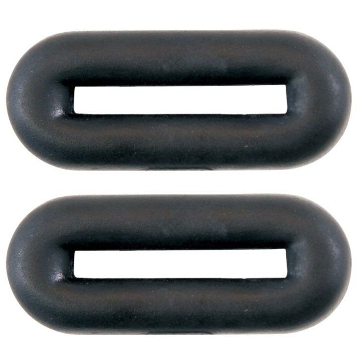 Butée de martingale Rubber 2-pack Noir dans le groupe Équipement cheval / Accessoires chez Equinest (605901BA)