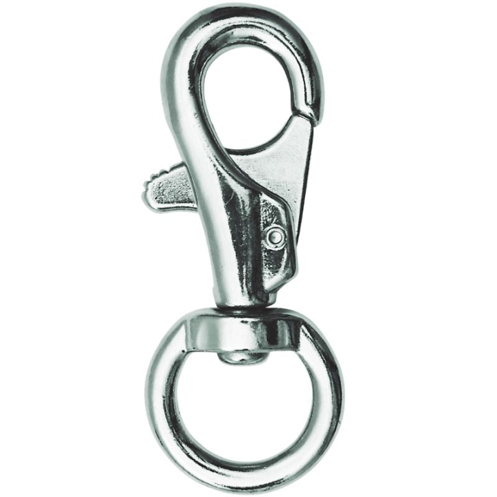Mousqueton Bolt-Snap Argent dans le groupe Écurie & Pré / Matériel pour l'écurie / Crochets & Porte-manteaux chez Equinest (611700SI)