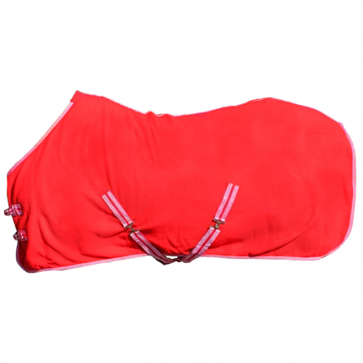 Couverture polaire Color Rouge  dans le groupe Couvertures cheval / Couverture polaire & séchante chez Equinest (6121RE)