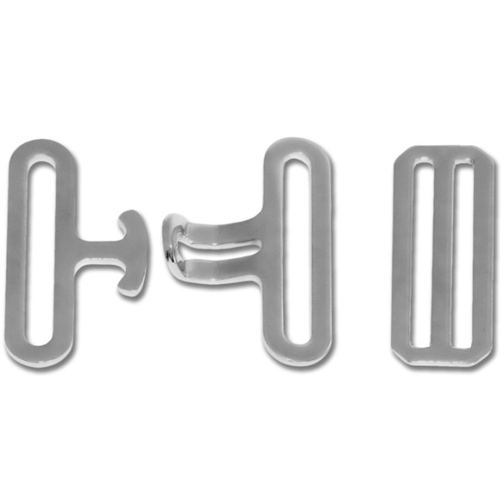 Boucles pour couvertures pour cheval Cross Straps Argent dans le groupe Couvertures cheval / Accessoires pour couvertures chez Equinest (6179300SI)