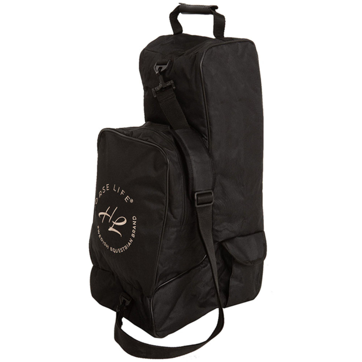 Sac pour casque et bottes Noir dans le groupe Boots, Bottes & Chaps / Sacs à bottes d'équitation & Accessoires chez Equinest (620610SV)