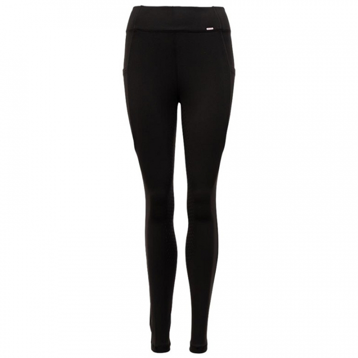 Collants d'équitation enfant/junior Bouvardia Silicone intégral Noir dans le groupe Vêtements d'équitation / Pantalons d'équitation / Legging d'équitation chez Equinest (624152BA)