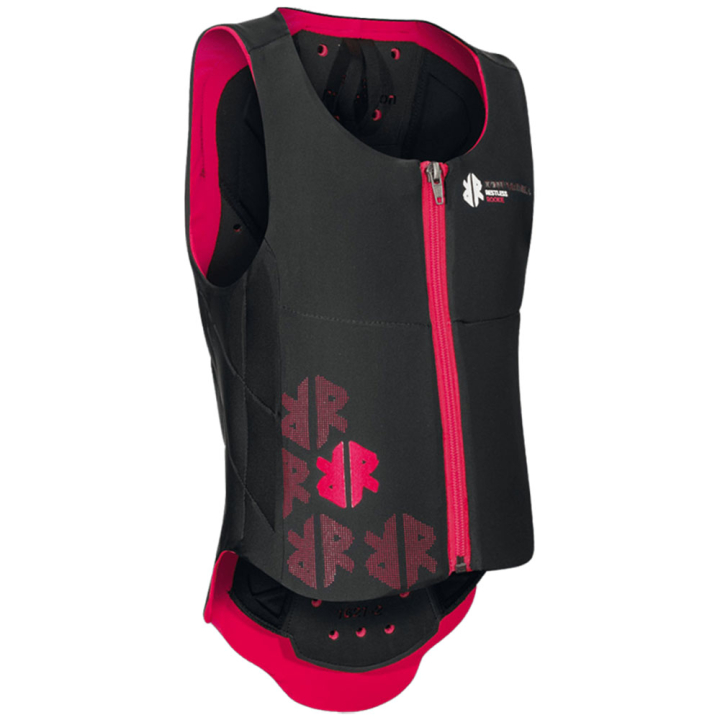Protection dorsale Enfant/Junior Ballistic Noir/Rose dans le groupe Équipement d'équitation / Gilets de sécurité & Protections dorsales chez Equinest (6321BAPI_r)