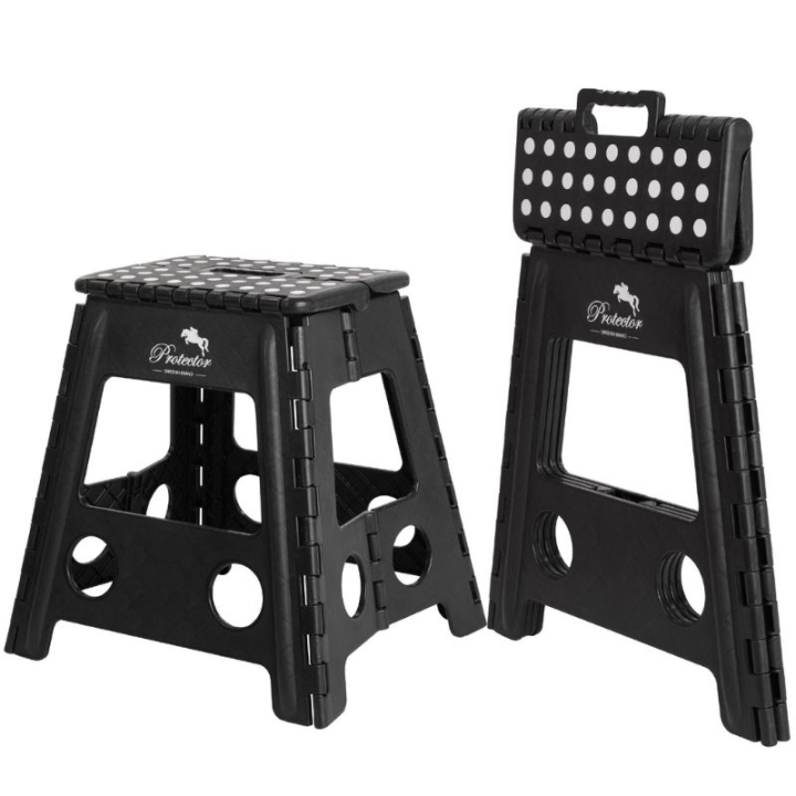 Tabouret d’écurie pliable Anti-Slip Noir dans le groupe Écurie & Pré / Matériel pour l'écurie / Tabourets d'écurie & Tabourets de monte chez Equinest (651311BA)