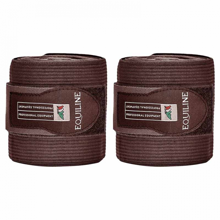 Bandages pour jambes Work Bandage Élastique/Polaires 2-pack Brun dans le groupe Équipement cheval / Protections des Membres / Bandages chez Equinest (7010063-1)
