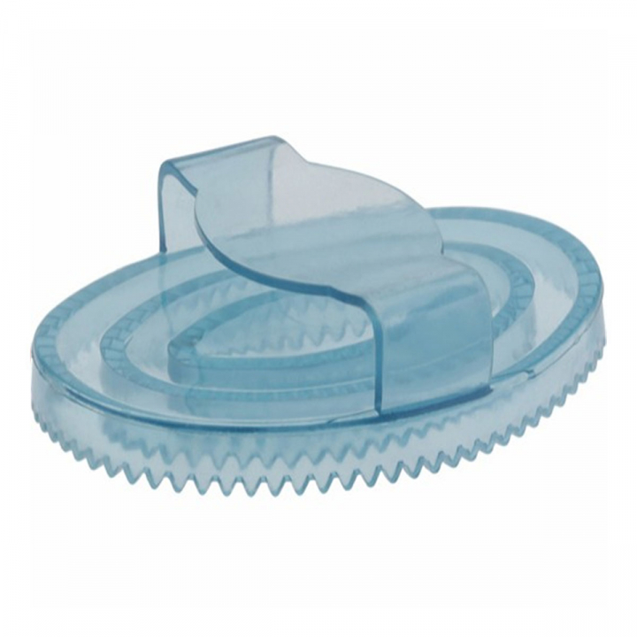 Raclette en Caoutchouc Gel Petite HG Bleu dans le groupe Produits de soins / Brosses et étrilles / Etrilles chez Equinest (72116BL)
