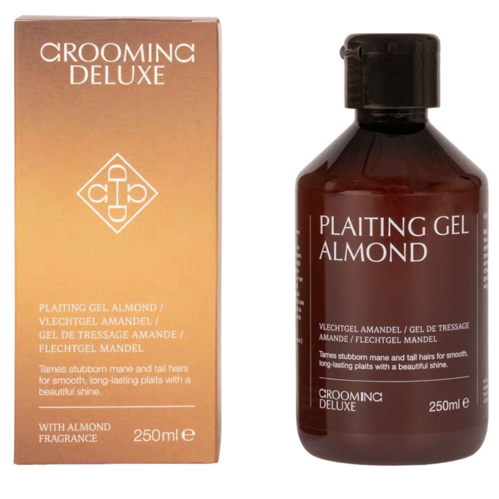 Plaiting Gel Almond 250ml dans le groupe Produits de soins / Soin du pelage / Accessoires chez Equinest (72150BE)