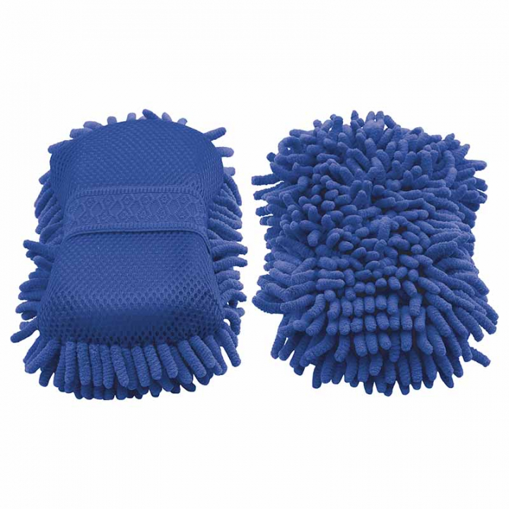Éponge en microfibre HG Bleu dans le groupe Produits de soins / Éponges de lavage & Chiffons de polissage chez Equinest (72982BL)