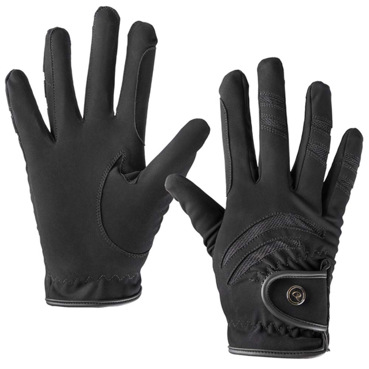Gants d'équitation Danee Noir dans le groupe Vêtements d'équitation / Gants chez Equinest (7299ZW4XSBA_r)