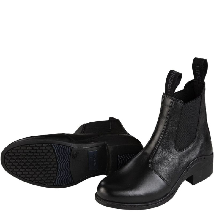 Boots Jodhpurs Hazel Noir dans le groupe Boots, Bottes & Chaps / Boots d'équitation chez Equinest (732528BA_r)