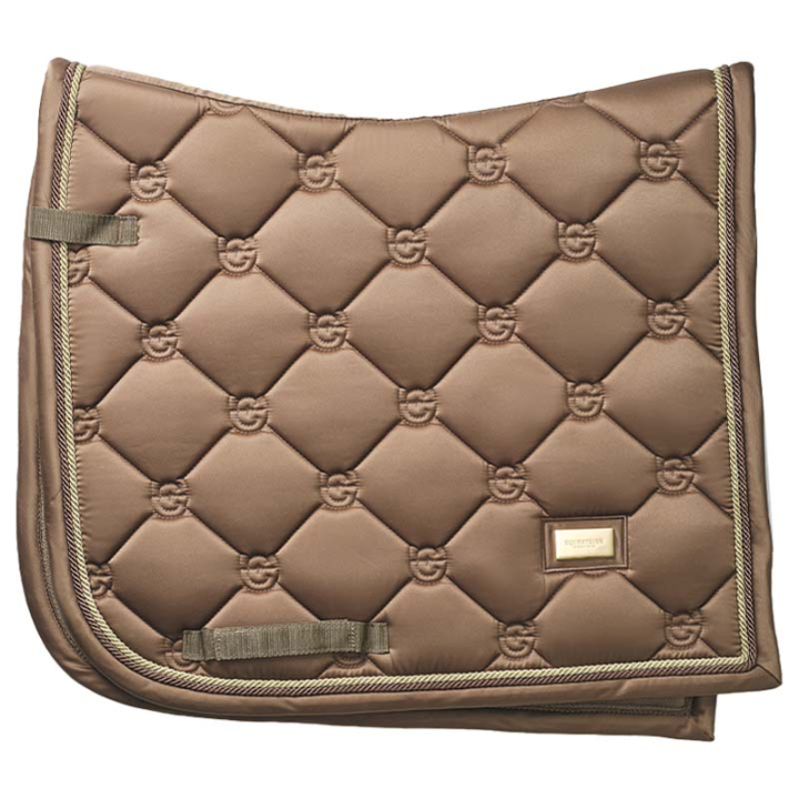 Tapis de selle dressage ES Champagne dans le groupe Équipement cheval / Tapis de selle / Tapis de selle dressage chez Equinest (734019280117BE_r)