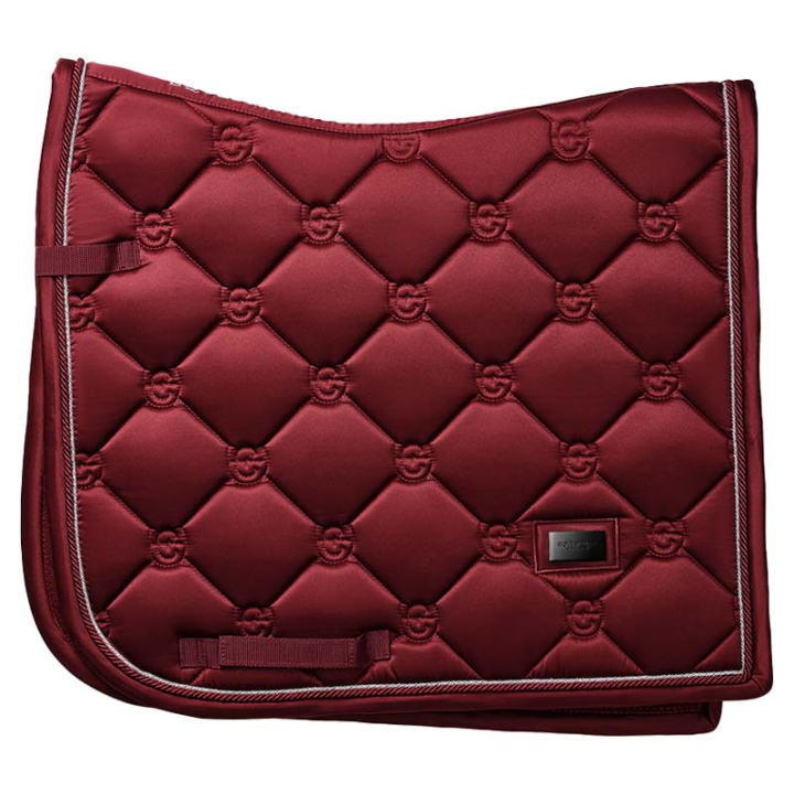 Tapis de selle dressage ES Bordeaux dans le groupe Équipement cheval / Tapis de selle / Tapis de selle dressage chez Equinest (734019280278WN_r)