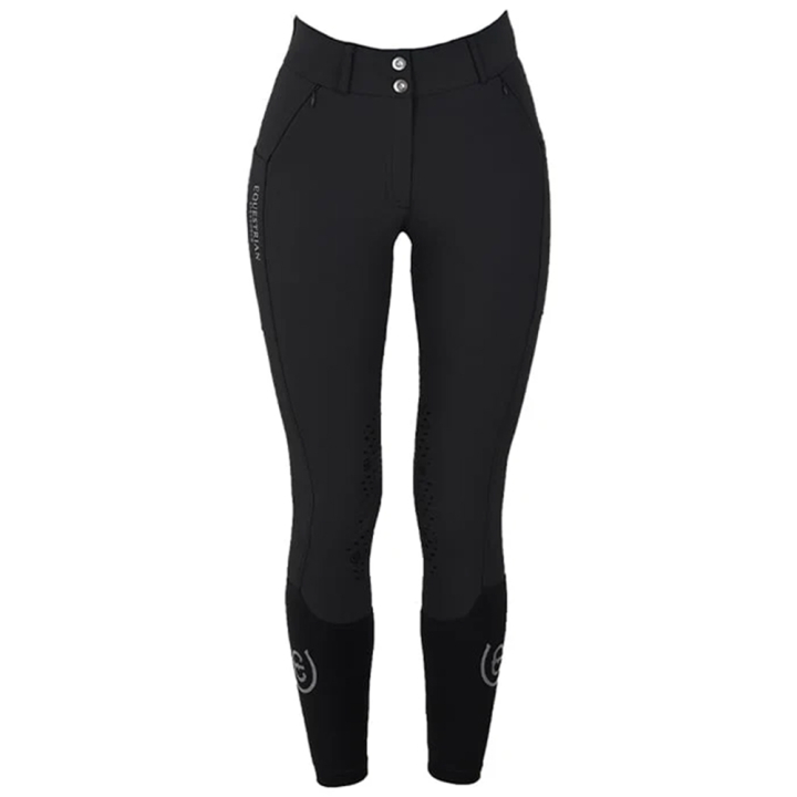 Pantalon d'équitation ES Jump Elite Knee Grip Black dans le groupe Vêtements d'équitation / Pantalons d'équitation / Culottes d'équitation chez Equinest (734019281312BA_r)