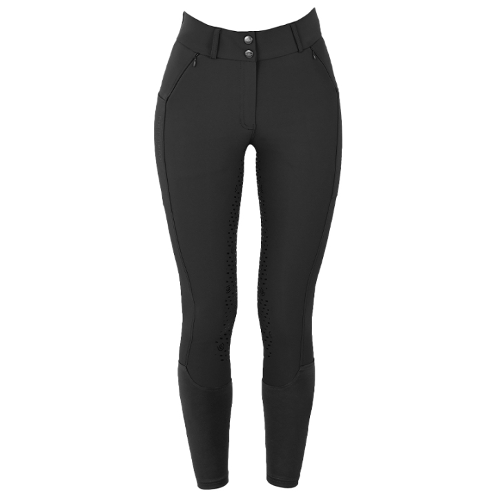 Pantalon d'équitation ES Dressage Elite Full Grip Black dans le groupe Vêtements d'équitation / Pantalons d'équitation / Culottes d'équitation chez Equinest (734019281314BA_r)