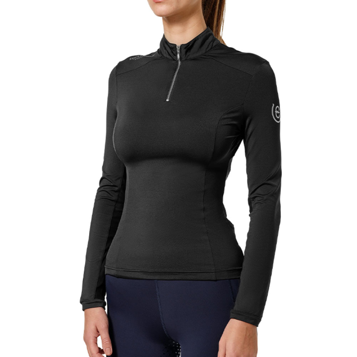 Haut d'entraînement ES Air Breeze Black Edition dans le groupe Vêtements d'équitation / Pulls chez Equinest (734019281767BA_r)