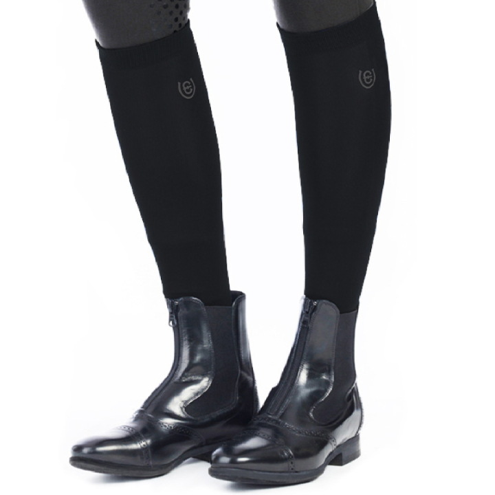 Chaussettes d'équitation ES Bamboo Blend Black dans le groupe Vêtements d'équitation / Chaussettes chez Equinest (734020642023BA)