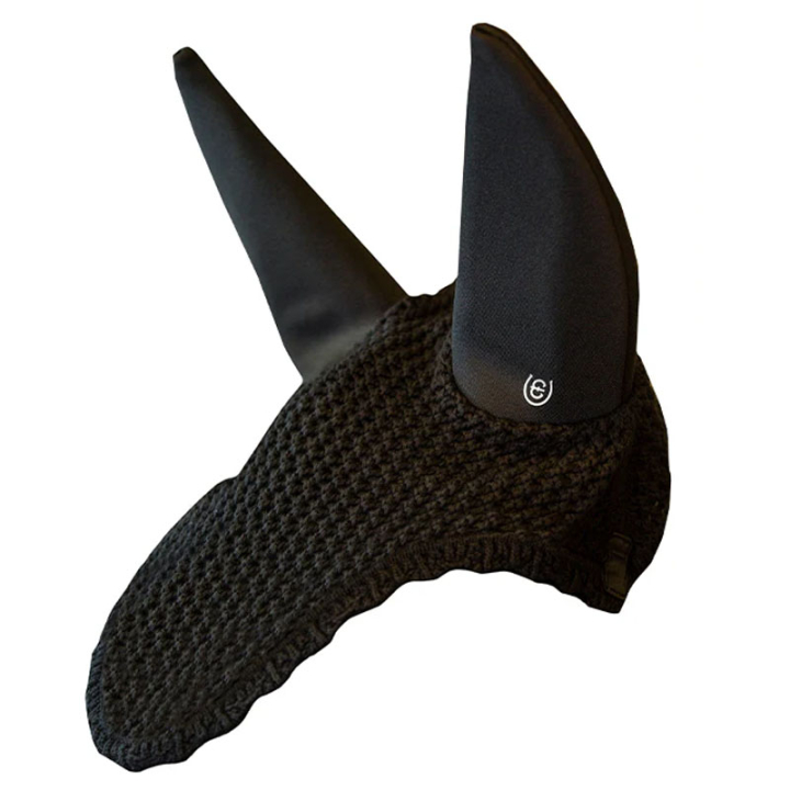 Bonnet ES Clean Soundless Black Edition dans le groupe Équipement cheval / Bonnet cheval chez Equinest (734020642223BA_r)