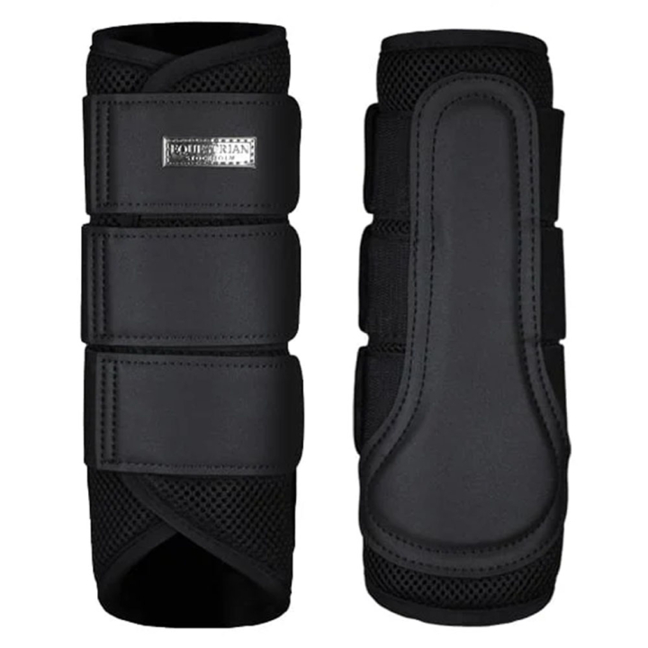 Guêtres fermées ES Classic Mesh All Black dans le groupe Équipement cheval / Protections des Membres / Guêtres fermées & Guêtres de dressage chez Equinest (734020642582BABA_r)