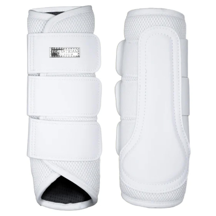 Guêtres fermées ES Classic Mesh White Perfection Silver dans le groupe Équipement cheval / Protections des Membres / Guêtres fermées & Guêtres de dressage chez Equinest (734020642844SI_r)
