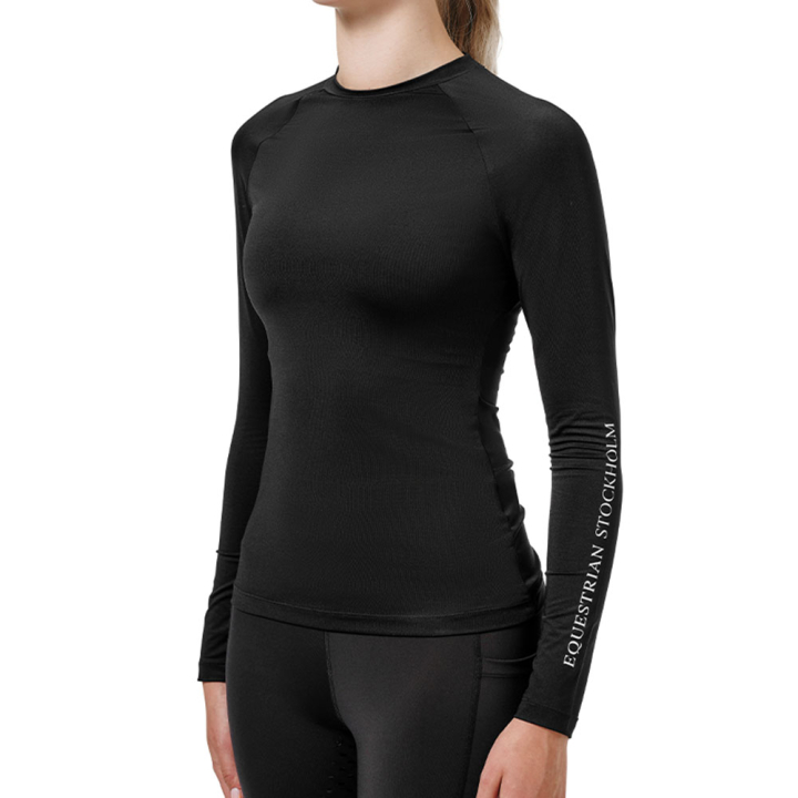 Haut d'entraînement ES Dynamic Base Layer Black dans le groupe Vêtements d'équitation / Pulls chez Equinest (734020643342BA_r)