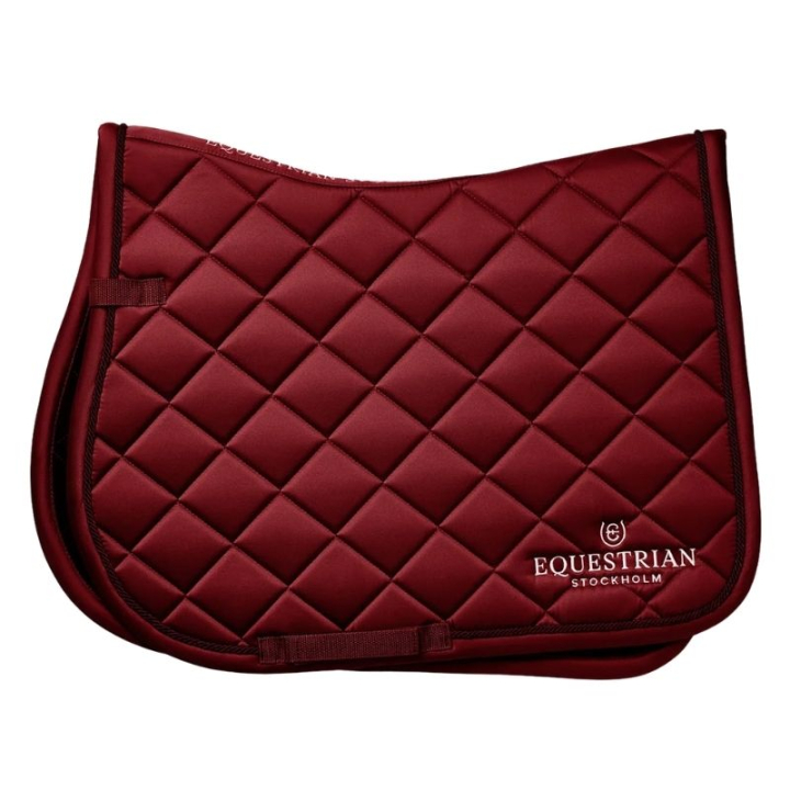 Tapis de selle ES Line Bordeaux dans le groupe Équipement cheval / Tapis de selle / Tapis de selle mixte & Tapis de selle de saut chez Equinest (734020644008WN_r)