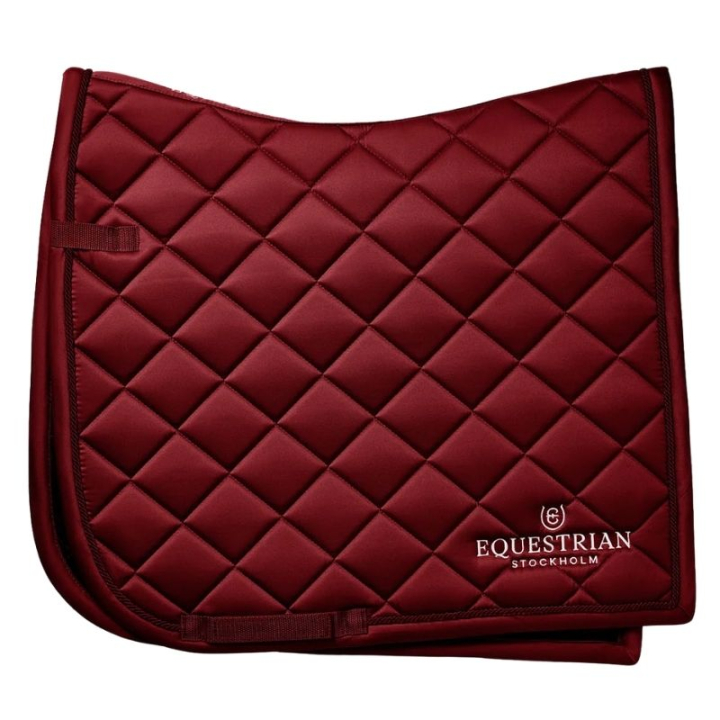 Tapis de selle dressage ES Line Bordeaux dans le groupe Équipement cheval / Tapis de selle / Tapis de selle dressage chez Equinest (734020644010WN_r)