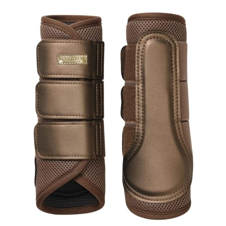 Guêtres fermées ES Mesh Champagne dans le groupe Équipement cheval / Protections des Membres / Guêtres fermées & Guêtres de dressage chez Equinest (734020644216BE_r)