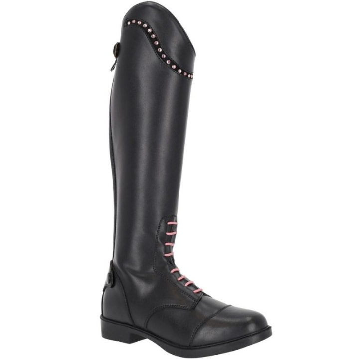 Bottes d'équitation Enfant/Junior Lucky Start Noir dans le groupe Boots, Bottes & Chaps / Bottes d'équitation chez Equinest (7366ZW27BA_r)