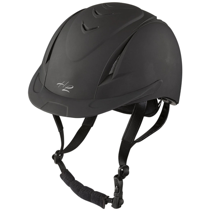 Casque d'équitation Pleasure Noir dans le groupe Équipement d'équitation / Casque d'équitation / Visière standard chez Equinest (741311BA_r)
