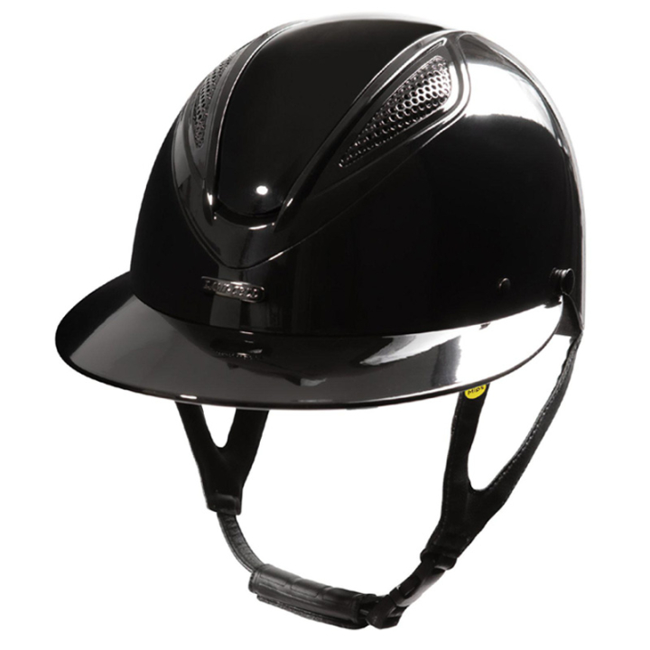 Casque d'équitation MIPS Alice Wide Peak Noir dans le groupe Équipement d'équitation / Casque d'équitation / Casques MIPS chez Equinest (741915BA_r)