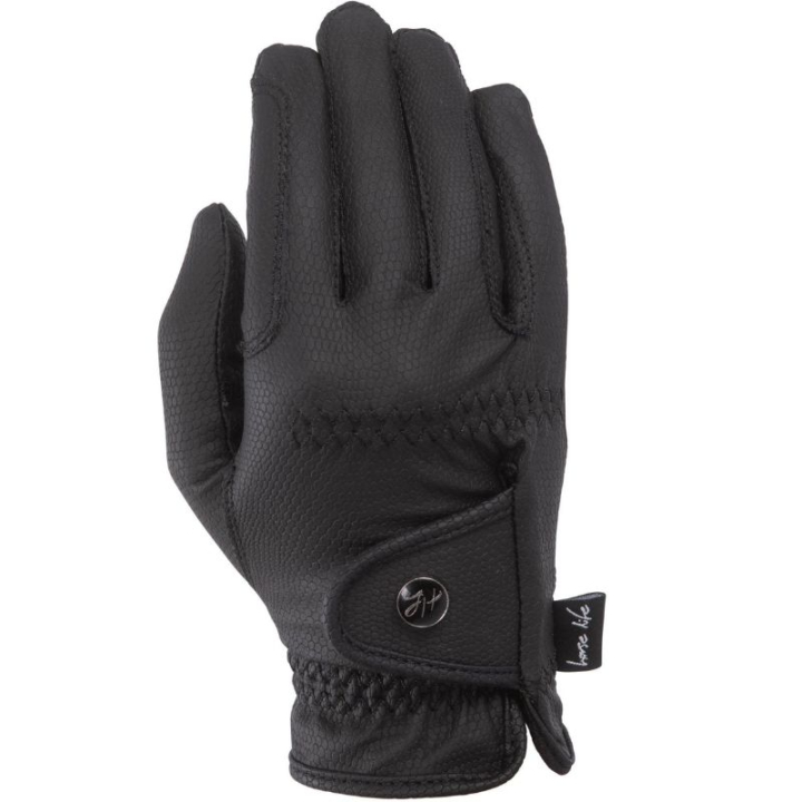 Gants d'équitation Enfant/Junior Flexible Grip Noir dans le groupe Vêtements d'équitation / Gants chez Equinest (744217BA_r)