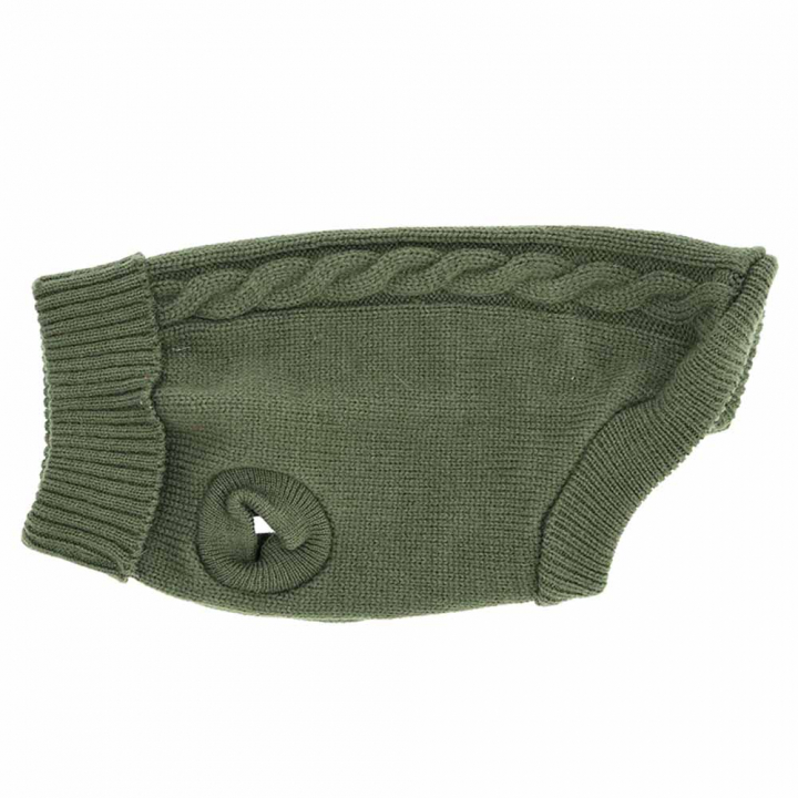 Pull pour chien Gina Vert  dans le groupe Chien / Manteaux et pulls pour chien chez Equinest (758925GN)