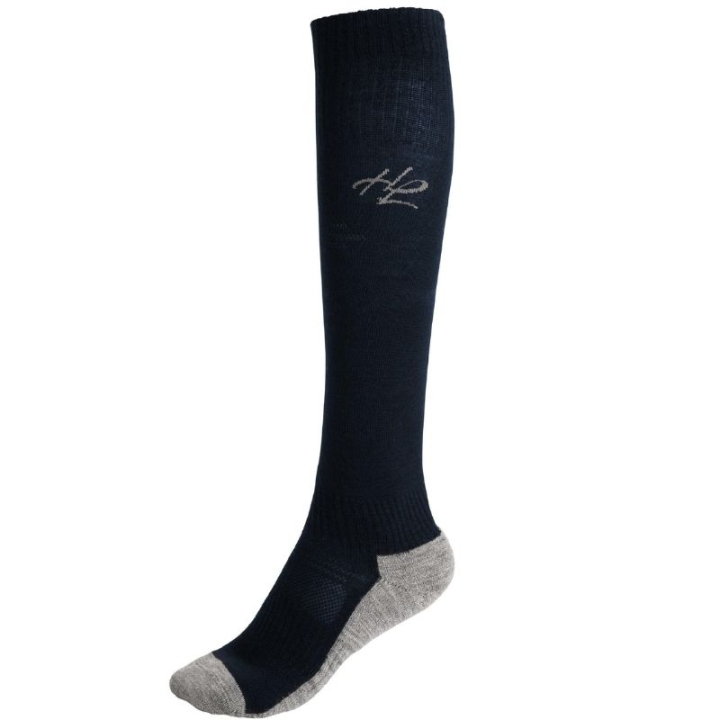 Chaussettes d'équitation Winter Wool Bleu Marine dans le groupe Vêtements d'équitation / Chaussettes chez Equinest (760421NA_r)