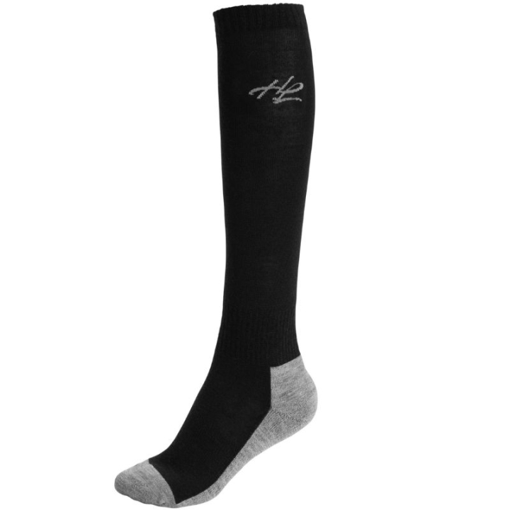 Chaussettes d'équitation Winter Merino Noir dans le groupe Vêtements d'équitation / Chaussettes chez Equinest (760511BA_r)