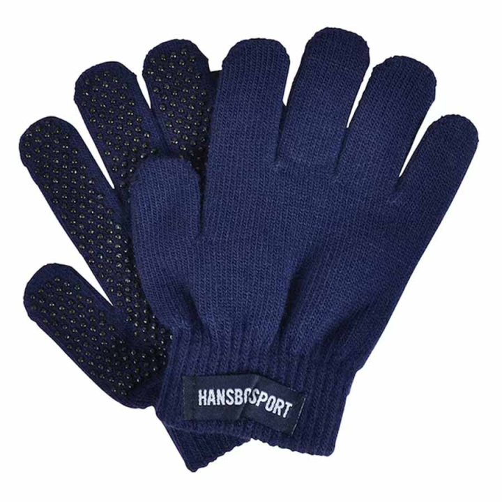 Riding Gloves Children/Junior HS Magic Bleu Marine dans le groupe Vêtements d'équitation / Gants chez Equinest (791403NA)