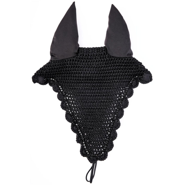 Bonnet long Deepcut Glitter Noir dans le groupe Équipement cheval / Bonnet cheval chez Equinest (800762001BA_r)