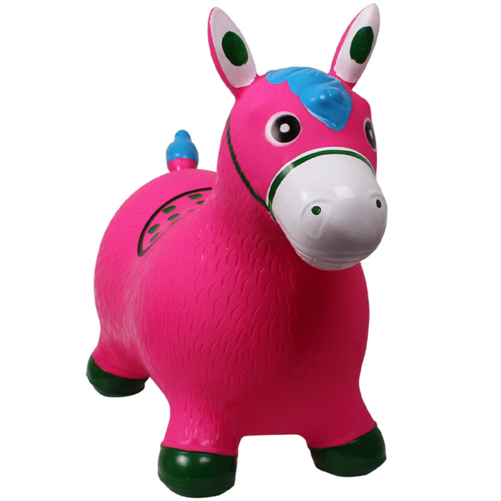 Ballon sauteur Jumpy Horse Rose dans le groupe Chevaux-bâtons & Chevaux jouets / Chevaux jouets chez Equinest (8039RZ0PI)